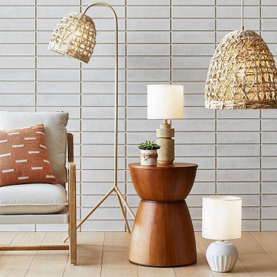 opalhouse rattan floor lamp