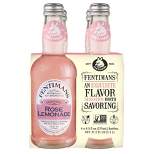 Fentimans Rose Lemonade Glass Bottles - 4pk/9.3 fl oz