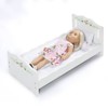 Badger Basket 18-Inch Doll With Bed, Bedding Set And Free Personalization Kit - White/Rose - 4 of 4
