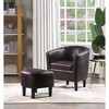 Take a Seat Churchill Accent Chair with Ottoman - Breighton Home - 2 of 4