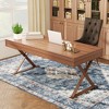 HOMCOM Area Rug, Vintage Machine Washable Rug, Non-Slip Floor Carpet for Living Room, Bedroom, Dining Room, Home Office - 2 of 4