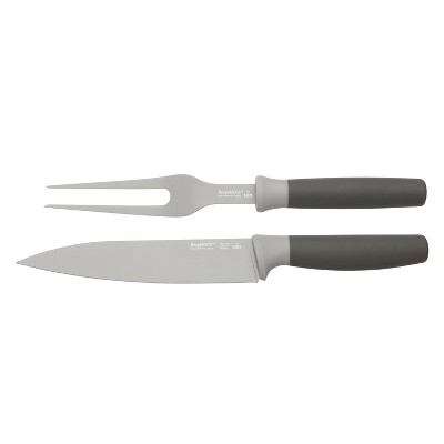 BergHOFF Leo 2Pc Carving Set, Gray