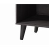 7.3" Functional TV Stand with Storage Shelves, Cabinet, and Low Profile Mid-Century Design for Living Room - 2 of 4