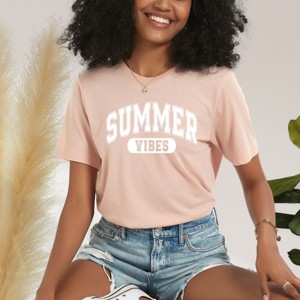 Simply Sage Market Varsity Summer Vibes Short Sleeve Tee - 1 of 4