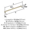 Amerock Coble Pull for Cabinets, Drawers, and Furniture - 3 of 4