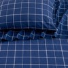 100% Turkish Cotton Classic Printed Flannel Sheet Set - Isla Jade - 3 of 4
