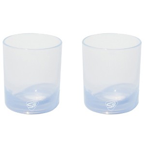 Silipint: Silicone Rocks Glasses 12oz: 2 pk - Icicle - 1 of 4
