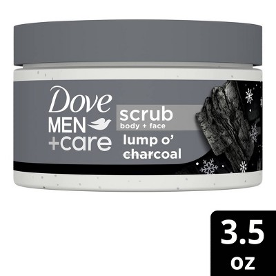 Dove Men+Care Limited Edition Body & Face Scrub - Lump O' Charcoal - 3.5oz