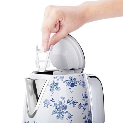 Laura Ashley China Rose Stainless Steel Electric Jug Kettle