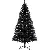 Artificial Christmas Tree, Slim Profile with Warm-Dense Tips, Festive Decor for Living Room, Hallway, Office—ideas festive decor for holiday cheer - 2 of 4