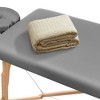 Saloniture Massage Table Blanket - 60" x 90" Soft Waffle Weave Spa Throw - 3 of 4