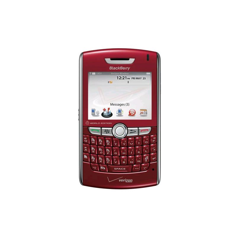 BlackBerry 8830 Replica Dummy Phone / Toy Phone (Red) (Bulk Packaging), 1 of 4