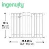 Summer by Ingenuity The Doorway 48W Series Baby and Dog Gate – White - 4 of 4