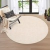 Machine Washable Area Rug With Non-Slip Backing Stain Resistant Easy Cleaning Indoor Carpet For Living Room Bed Dining Room Playroom Office - 2 of 4