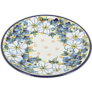 Blue Rose Polish Pottery 401 Millena Dessert Plate - 1 of 1