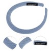 Unique Bargains Women's Classic Elegant Knitted Twill Headband 5.91"x5.51" 1 Pc - 2 of 4