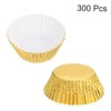 Unique Bargains Greaseproof Metallic Easy Release Baking Cups Standard 300 Pcs - 3 of 3