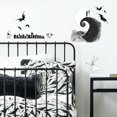 The Nightmare Before Christmas Jack and Sally Peel and Stick Wall Decal - RoomMates