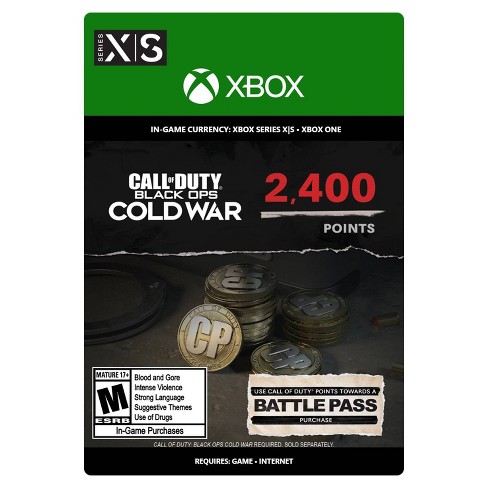 Xbox series x call deals of duty cold war