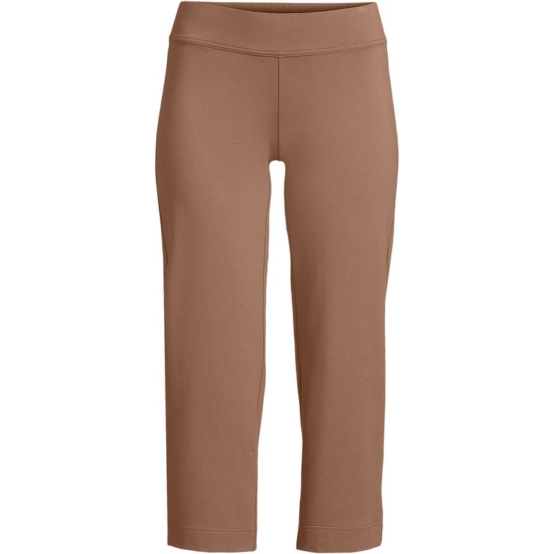 Lands' End Women's Starfish Mid Rise Crop Pants, 3 of 4