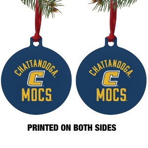 University of Tennessee at Chattanooga Mocs Aluminum Holiday Christmas Tree Ornament - 1 of 4