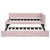 Whisen Elegant Design Twin Size Upholstered Daybed with 2 Drawers - 4 of 4