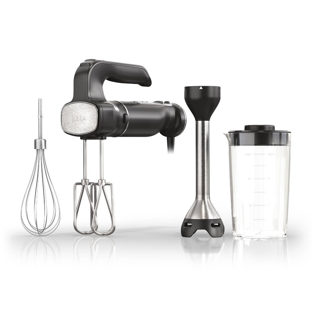 Ninja Foodi Power Mixer System with Hand Blender and Hand Mixer Combo and 3-Cup Blending Vessel - CI101