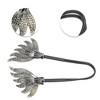 Unique Bargains Fashion Wings Hair Clips Black Brown 1 Pc - 3 of 4