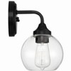 Craftmade Lighting Glenda 1 - Light Wall Light in  Flat Black - 3 of 4