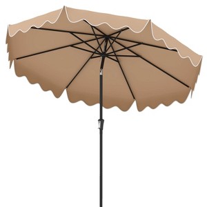 brown patio table umbrella Sophia & William 41