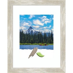 Amanti Art Crackled Metallic Narrow Picture Frame - 1 of 4