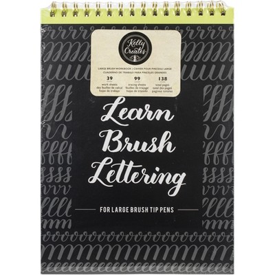 Kelly Creates Large Brush Workbook 8.5"X12.3" 138/Pkg
