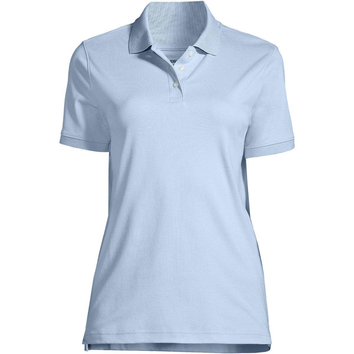 Lands' End School Uniform Women's Short Sleeve Interlock Polo Shirt - thumbnail 9