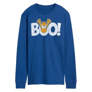 Men's - Garfield - Boo Long Sleeve Graphic T-Shirt - 1 of 4