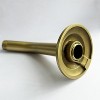 DOMETOUR Shower Arm with Flange, 1/2 NPT Tapered Threads, Rain Shower Head Arm, Wall Mount Shower Extension Arm - 3 of 4