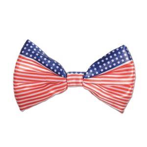 Beistle Patriotic Bow Tie, 3.5" x 7", (3/Pkg) Multicolored - 1 of 1