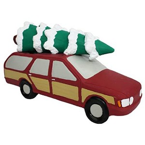 Multipet Station Wagon w/Christmas Tree 7.5" Dog Toy - 1 of 1