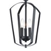 Millennium Lighting Ivey Lake 3 - Light Chandelier in  Matte Black - 2 of 4
