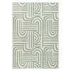 Washable Area Rugs for Living Room, Abstract Soft Rainbow Non Slip Throw Rugs with Rubber, Low Pile Boho Geometric Carpet for Bedroom Dining Room - 2 of 4