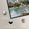 Art Remedy Cold Winter Lake Landscape Wall Art Framed - 4 of 4