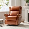 Lauren Genuine Leather Manual Swivel Glider Recliner|HULALA HOME - 2 of 4