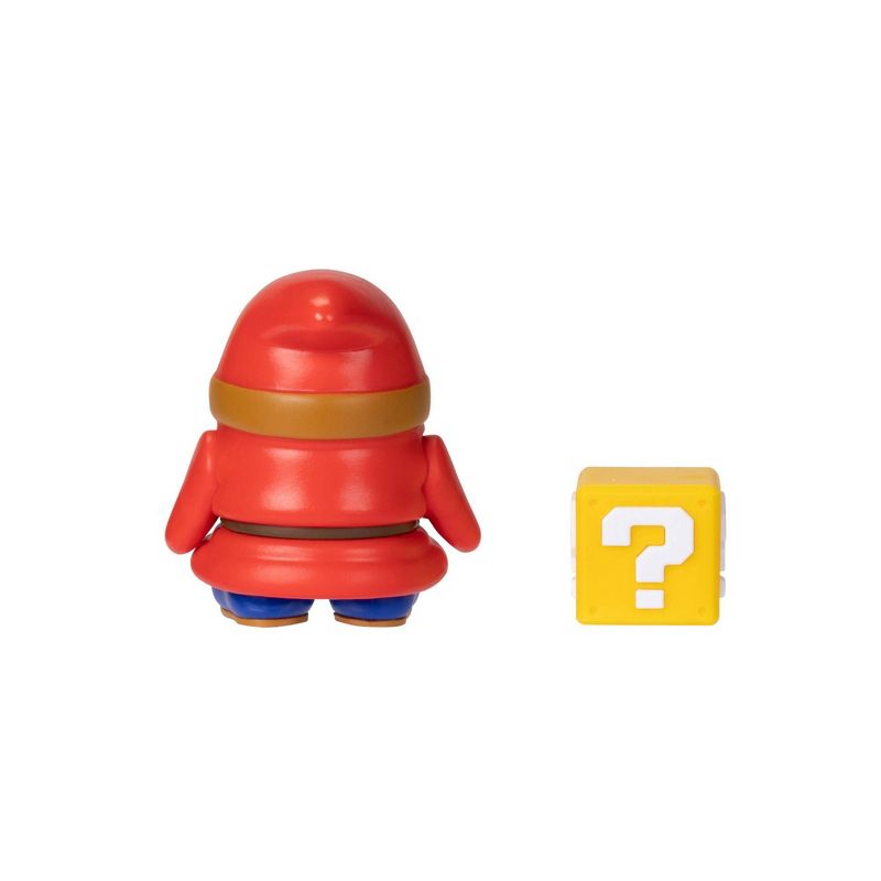 Nintendo Super Mario 4&#34; Shy Guy with Question Block Action Figure, 4 of 5