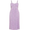 Women's Plus Size Sasha Sweet Dress - lilac | CITY CHIC - image 4 of 4