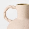 Twisted Handle Ceramic Vase - Threshold™ designed with Studio McGee - 3 of 3