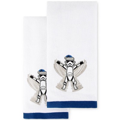 2pk Star Wars Stormtrooper Holiday Kitchen Towel Set