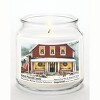 Courtside Market Christmas Farmhouse Gingerbread 12.8oz Soy Wax Candle Glass Jar with Brushed Silver Metal Lid - 2 of 3