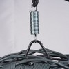 Cesicia Gray Cat Swing Bed with Stand & Cushion, Rattan Wicker Swing Chair, Hanging Swinging Cat Bed for Cats, Small Dogs, and Small Animals - 4 of 4