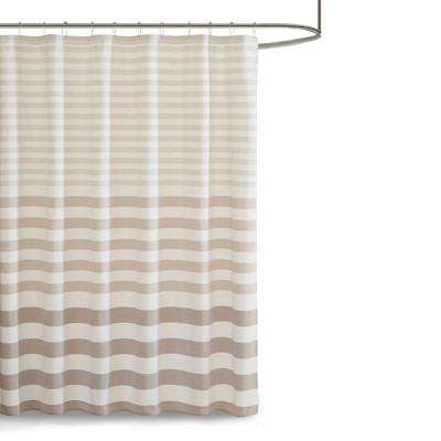 khaki shower curtain