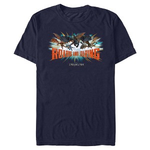 Mens How to Train Your Dragon Roaring And Soaring T Shirt - 1 of 4