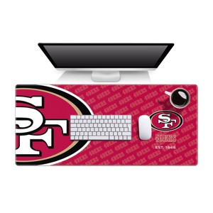 NFL San Francisco 49ers Logo Series Desk Pad - 1 of 2